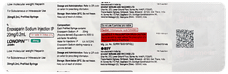 Lonopin 20mg Injection 0.2ml