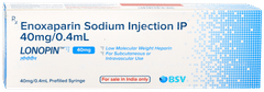 Lonopin 40mg Injection 0.4ml Lonopin 40mg Injection 0.4ml