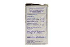 Lox 2% Injection 30ml Lox 2% Injection 30ml