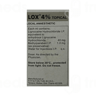 Lox 4% Topical Solution 30Ml