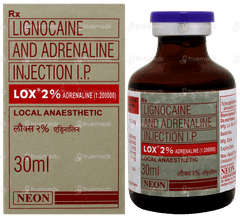 Lox 2% Adrenaline Injection 30ml Lox 2% Adrenaline Injection 30ml