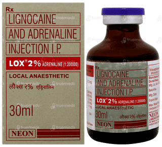 Lox 2% Adrenaline Injection 30ml