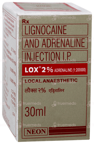 Lox 2% Adrenaline Injection 30ml