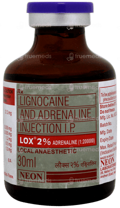 Lox 2% Adrenaline Injection 30ml