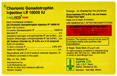 Lupi Hcg 10000 Injection 1 Lupi Hcg 10000 Injection 1