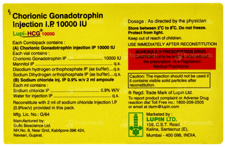 Lupi Hcg 10000 Injection 1