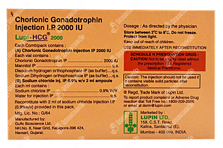 Lupi Hcg 2000 IU Injection 1