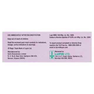 Lupi Hmg 150 Combipack Injection 1