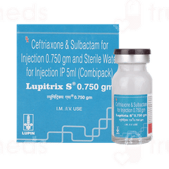 Lupitrix S 500/250 MG Injection 1 Lupitrix S 500/250 MG Injection 1