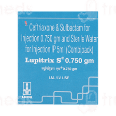 Lupitrix S 500/250 MG Injection 1 Lupitrix S 500/250 MG Injection 1