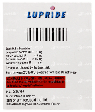 Lupride 1mg Injection 0.5ml