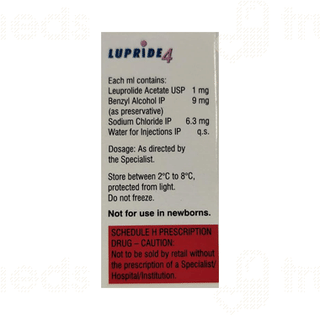 Lupride 4 Injection 4ml