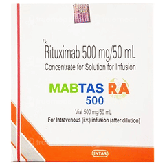 Mabtas Ra 500Mg Injection 50Ml Mabtas Ra 500Mg Injection 50Ml