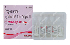 Macgest 100 MG Injection 1 ML