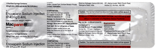 Macparin 40 Injection 0.4ml