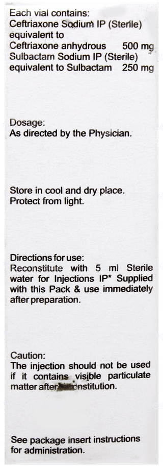 Maczone Plus 500/250 MG Injection 1