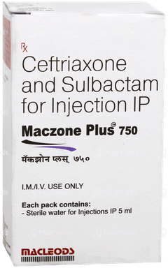 Maczone Plus 500/250 MG Injection 1 Maczone Plus 500/250 MG Injection 1