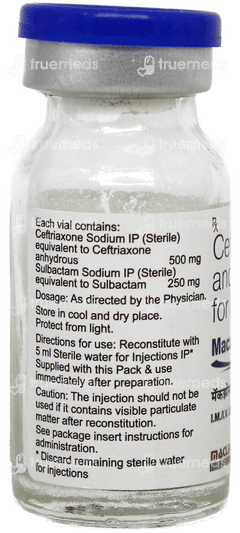 Maczone Plus 500/250 MG Injection 1 Maczone Plus 500/250 MG Injection 1