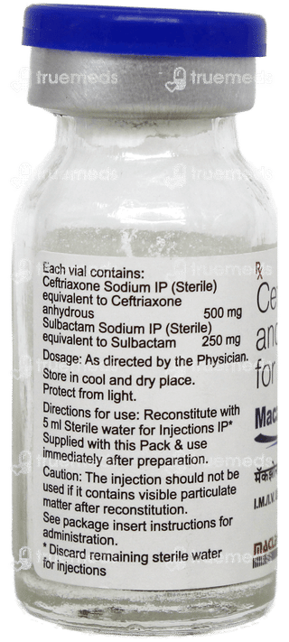 Maczone Plus 500/250 MG Injection 1