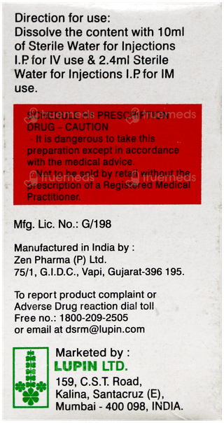 Magnova 1G+125Mg Injection 1