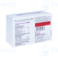 Materna Hcg 5000 IU Injection 1 ML Materna Hcg 5000 IU Injection 1 ML