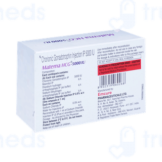 Materna Hcg 5000 IU Injection 1 ML