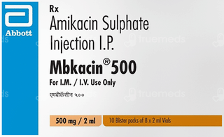 Mbkacin 500 Mg Injection 2 Ml