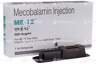 Me 12 500 MCG Injection 1 ML