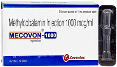 Mecovon 1000 Injection 1ml Mecovon 1000 Injection 1ml