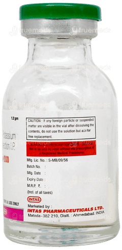 Megamentin 1200 Injection 1 Megamentin 1200 Injection 1