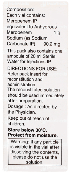 Mero 1g Injection 1