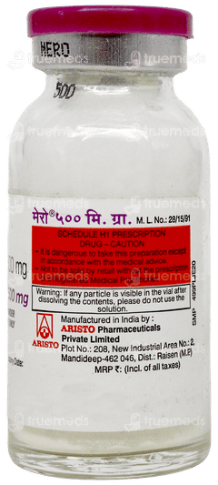 Mero 500Mg Injection 1 Mero 500Mg Injection 1