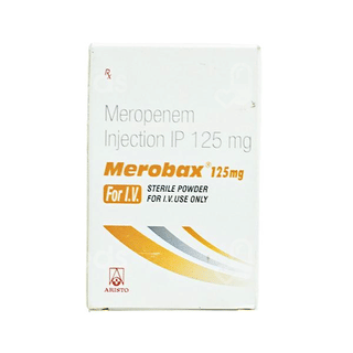 Merobax 125Mg Injection 1