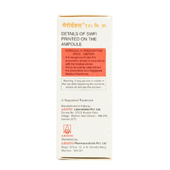 Merobax 125Mg Injection 1 Merobax 125Mg Injection 1