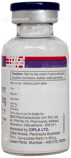 Merocrit 1gm Injection 1