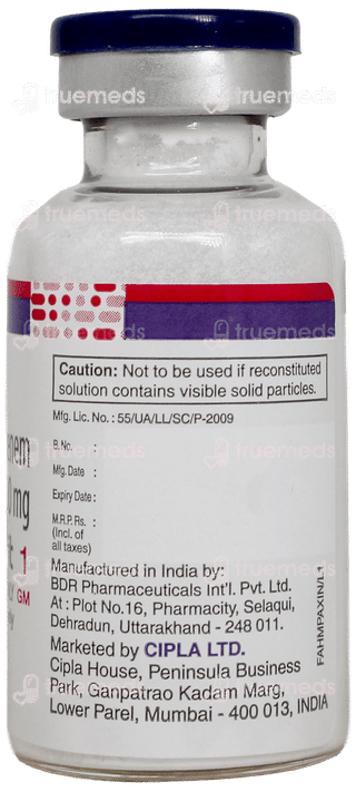 Merocrit 1gm Injection 1