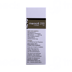 Merocrit 250 MG Injection 1
