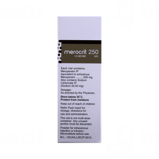 Merocrit 250 MG Injection 1