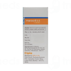 Merocrit 0.5gm Injection 1 Merocrit 0.5gm Injection 1
