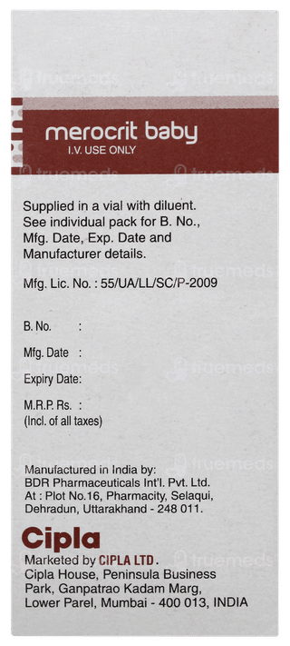 Merocrit Baby Injection 1