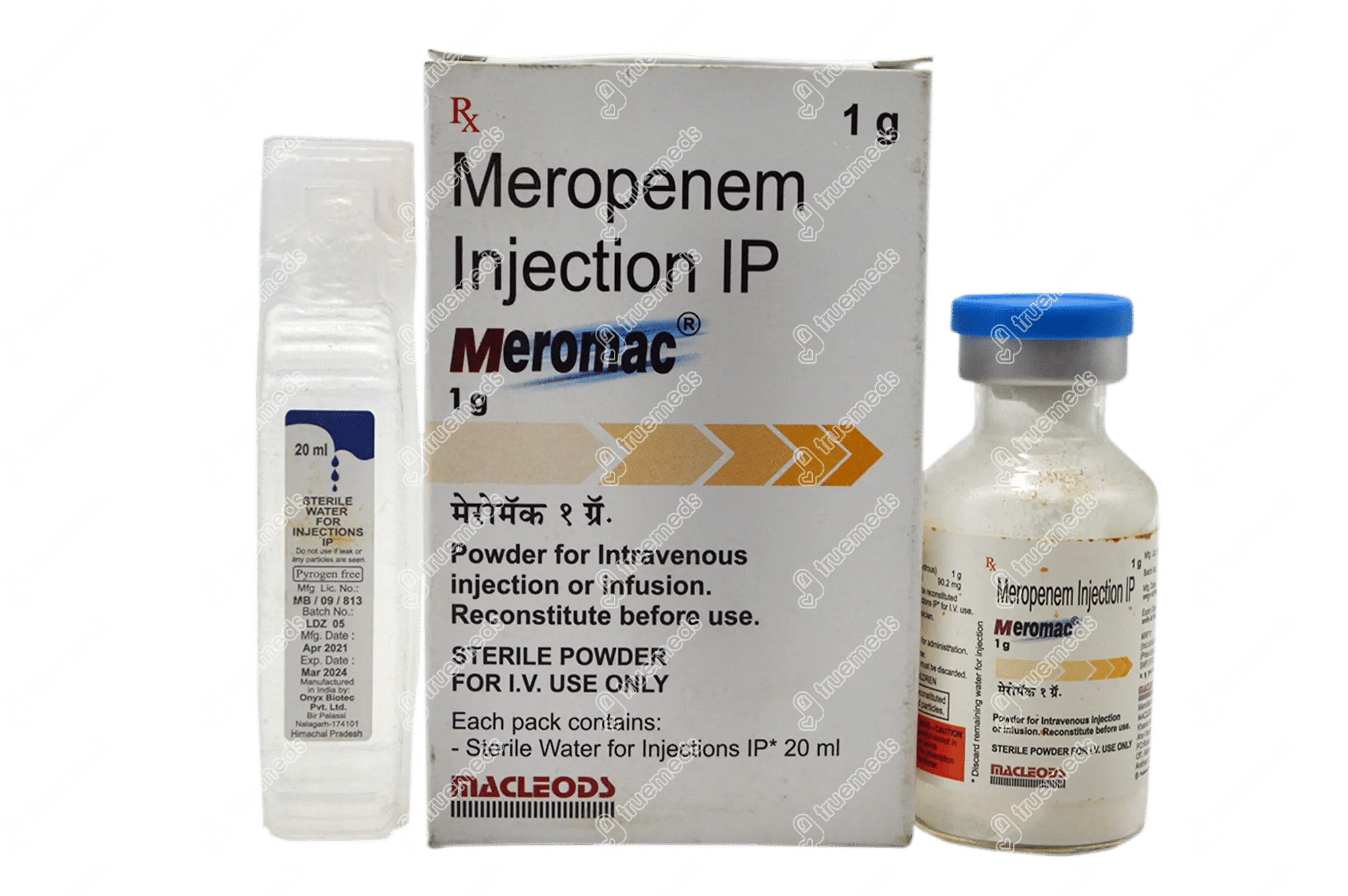 Meromac 1000 MG Injection | Order Meromac 1000 MG Injection Online at ...