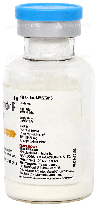 Meromac 1g Injection 1