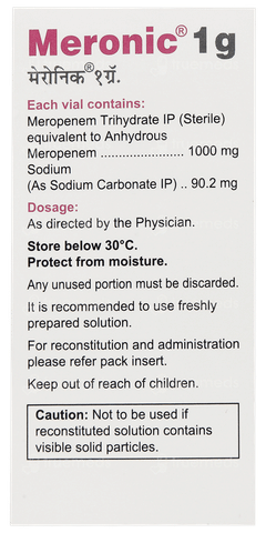 Meronic 1G Injection 1 Meronic 1G Injection 1