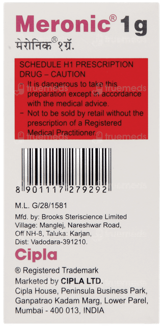 Meronic 1G Injection 1
