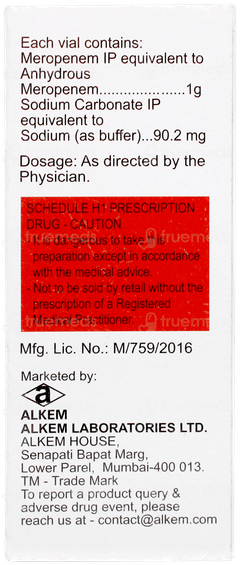 Merosure 1gm Injection 1
