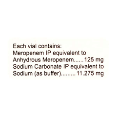 Merosure 125Mg Injection 1