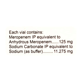 Merosure 125Mg Injection 1