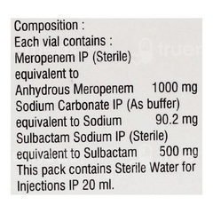Merotec Xp 1.5Gm Injection 1 Merotec Xp 1.5Gm Injection 1