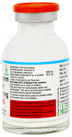 Merotrol 1g Injection 1
