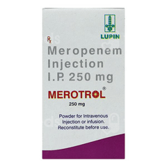 Merotrol 250 Mg Injection 1 Merotrol 250 Mg Injection 1